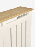 Cream oak effect Malvern radiator cover, imported from the UK