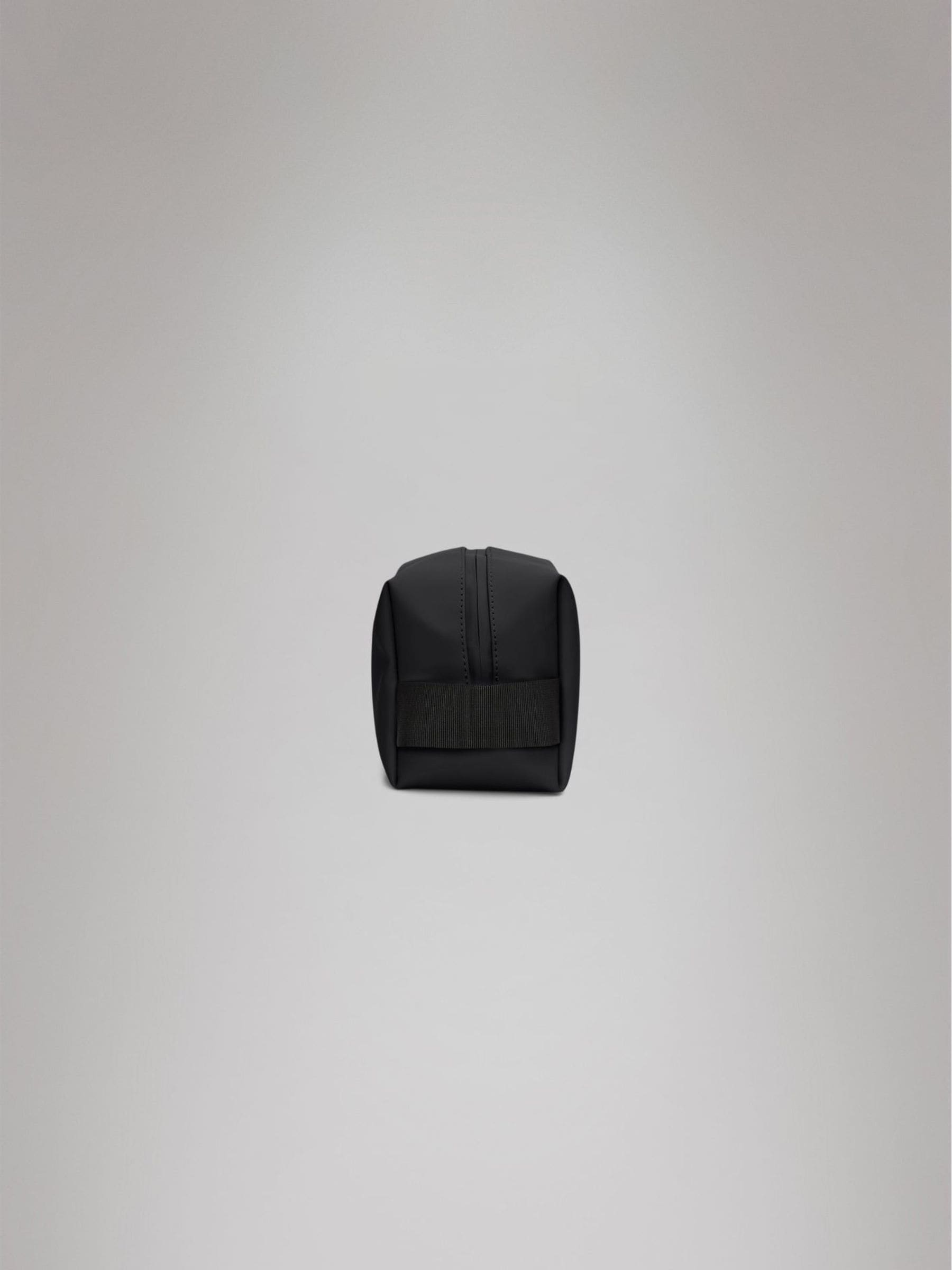 Rains small wash bag black waterproof PU fabric, imported from the UK