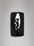 Rains small wash bag black waterproof PU fabric, imported from the UK