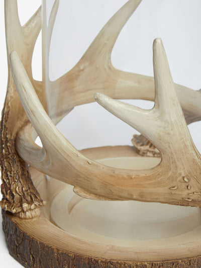 Next Natural Antler Hurricane Candle Holder for Pillar Candles 15.5cm Height- Buy online at McGrocer