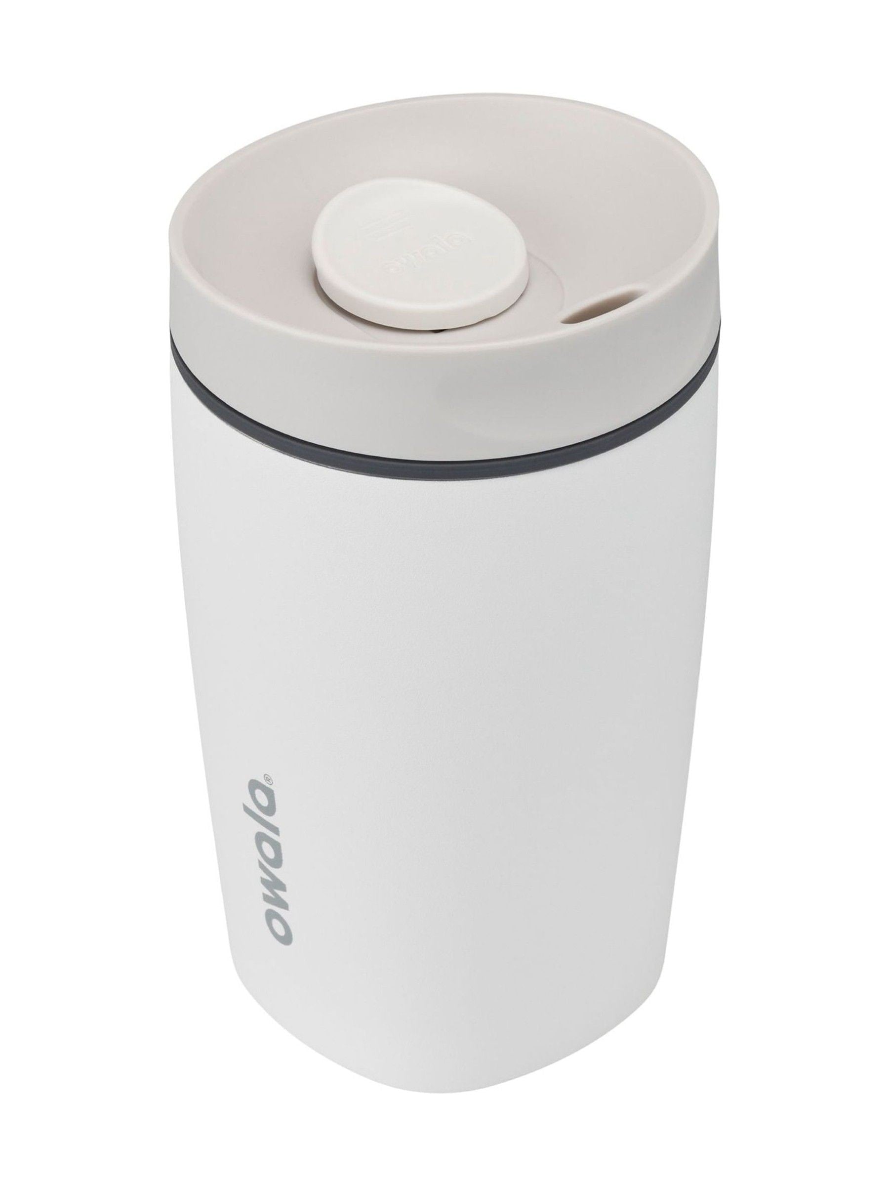 owala Shy Marshmallow SmoothSip® Slider 12oz Coffee Tumbler