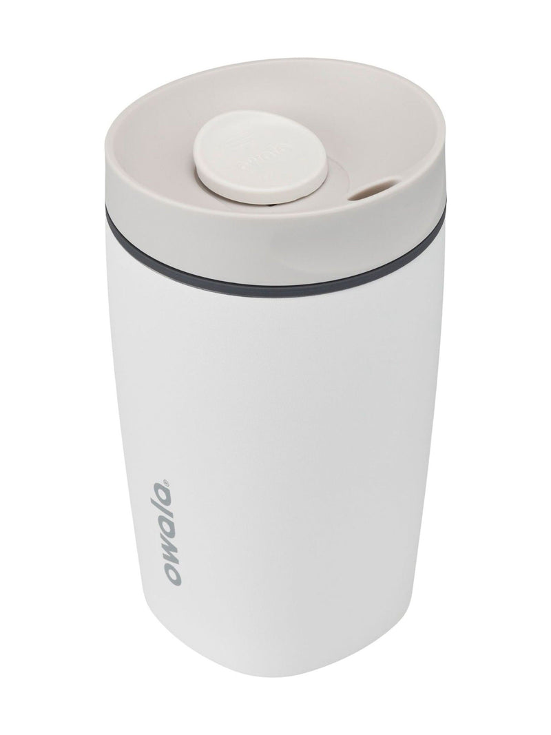 owala Shy Marshmallow SmoothSip® Slider 12oz Coffee Tumbler