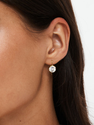 Next Gold Plated Sparkle Drop Fashion Earrings- Buy online at McGrocer