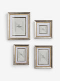 Silver Chic mounted photo frame (British brand)
