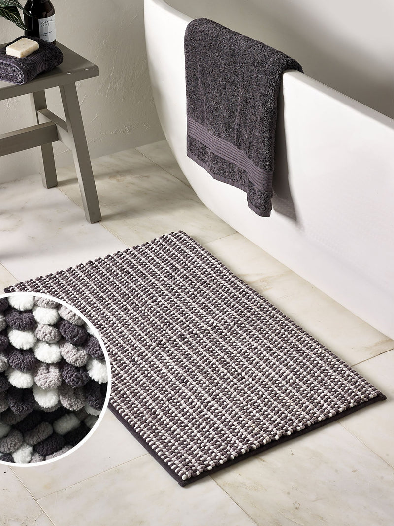 Sage Green Bobble Bath Mat