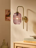 MADE.COM Pink Briz Wall Lamp