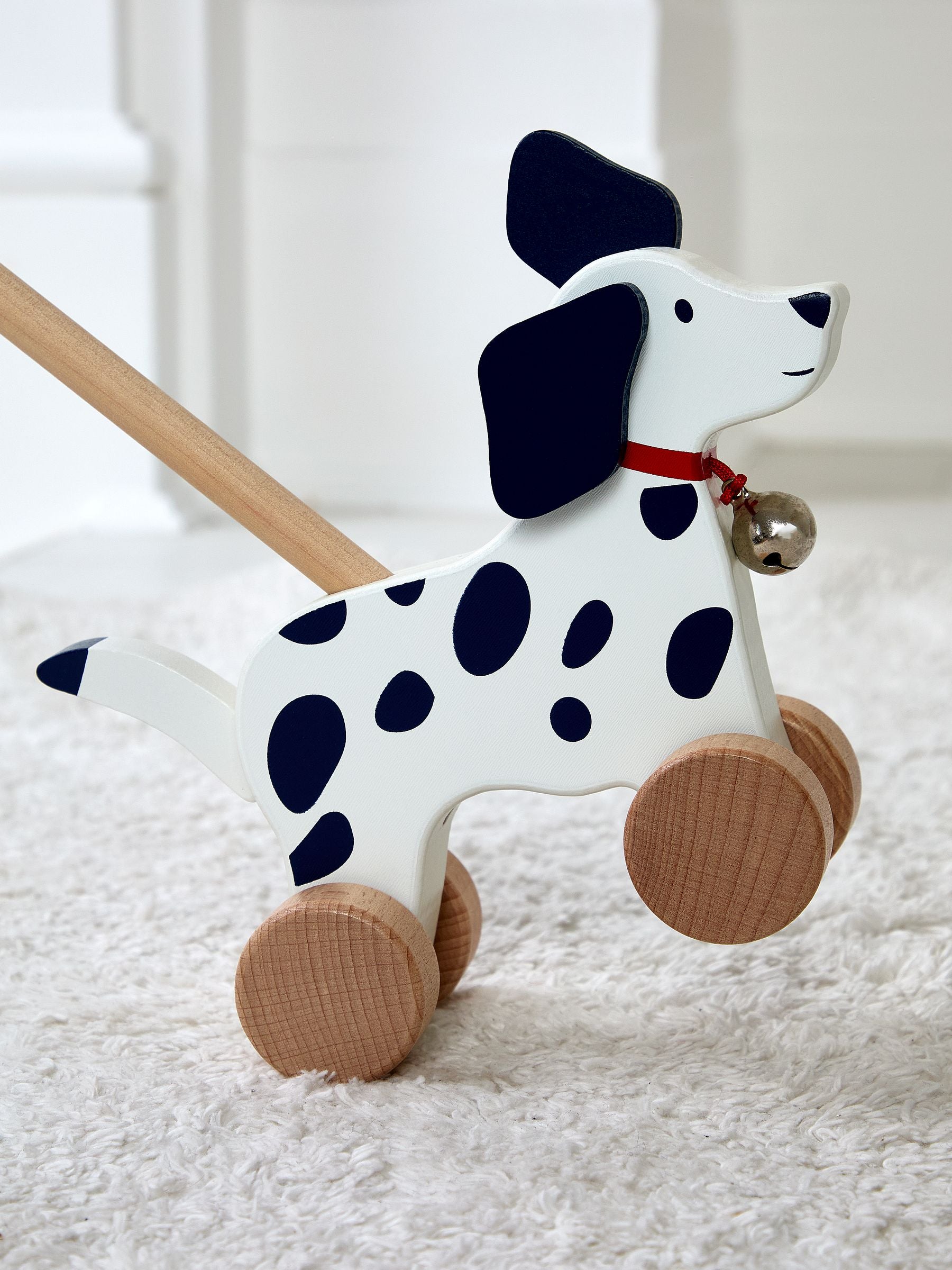 JoJo Maman Bébé Dalmatian Push Along
