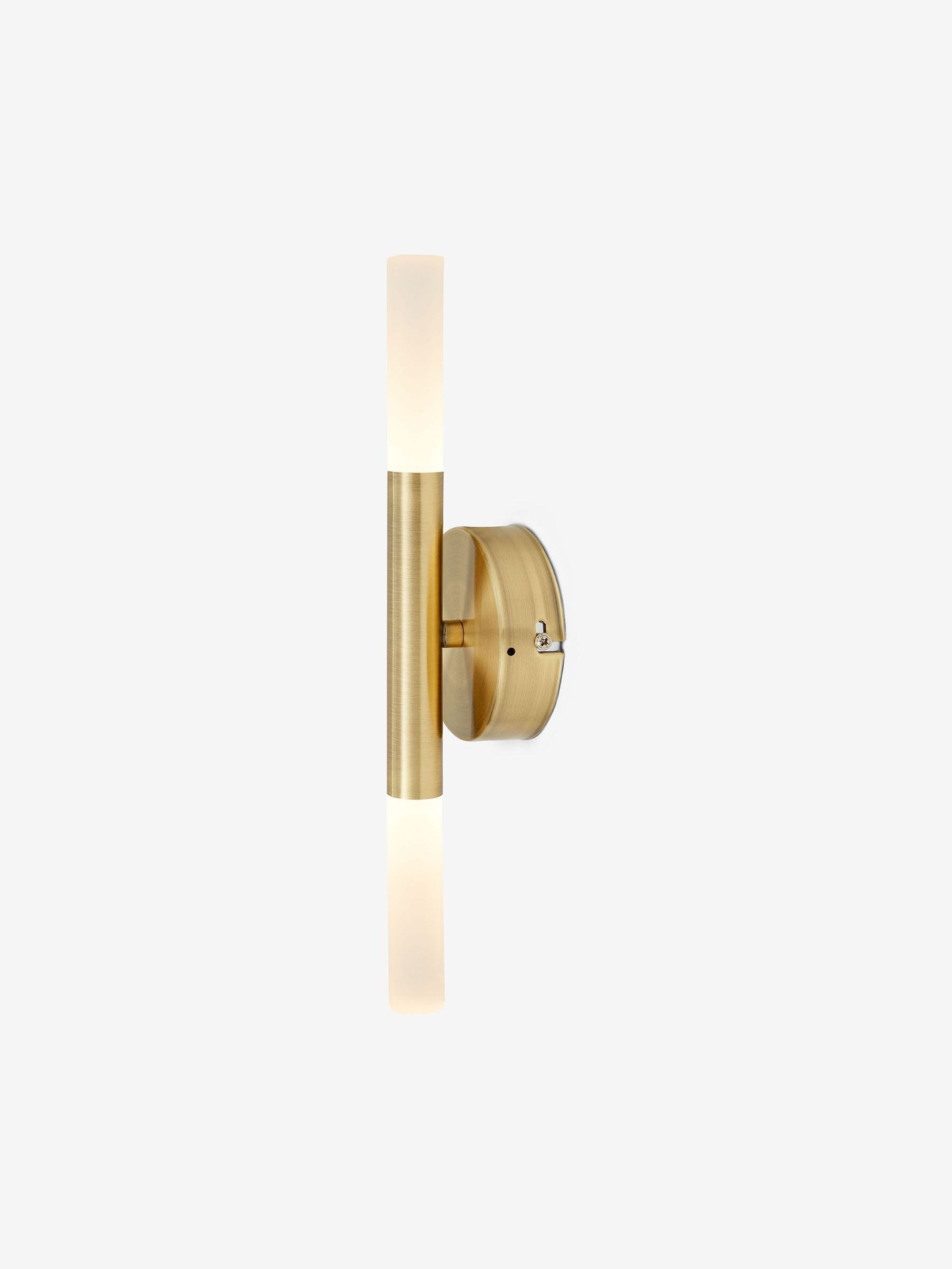 MADE.COM Wanda brass bathroom wall light, UK version