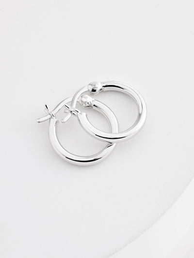 Next Sterling Silver Mini Hoop Earrings- Buy online at McGrocer