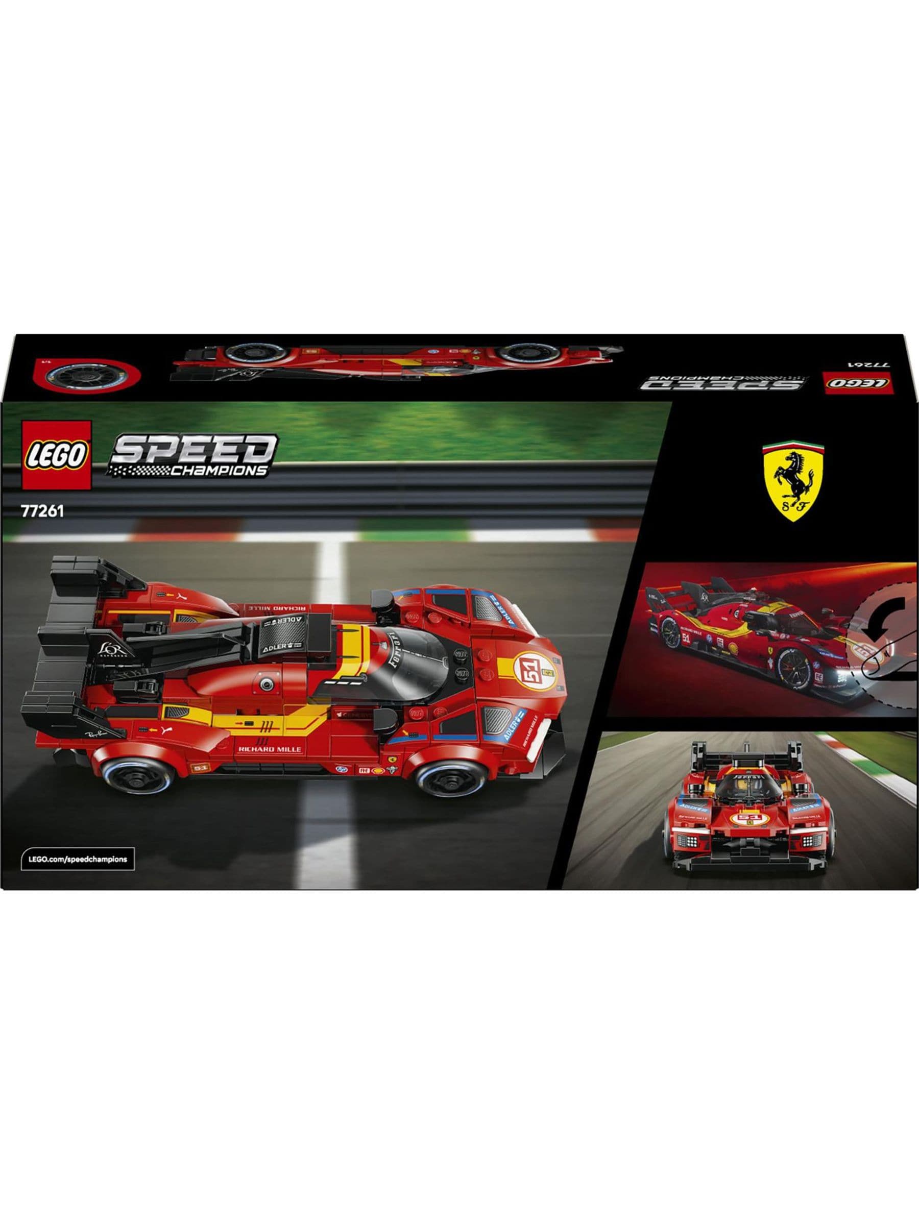 LEGO Speed Champions Ferrari 499P building set - British product