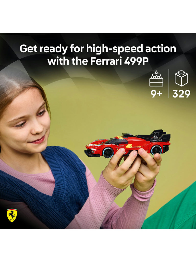 LEGO Speed Champions Ferrari 499P building set - British product
