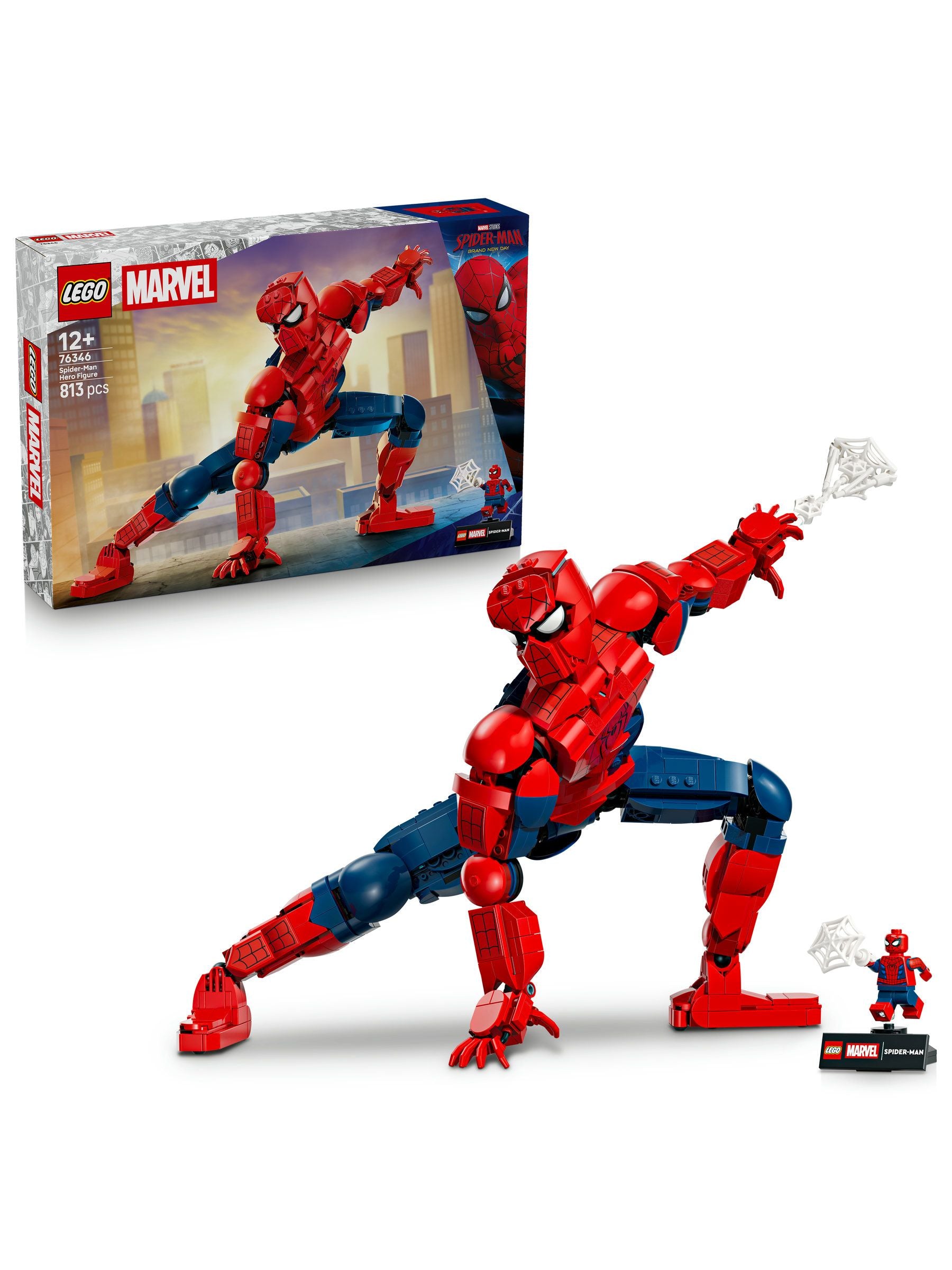 LEGO Spider-Man Hero Figure collectible building toy 36 cm (British brand)