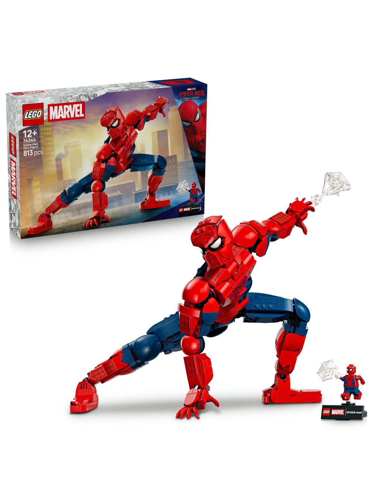 LEGO Spider-Man Hero Figure collectible building toy 36 cm (British brand)