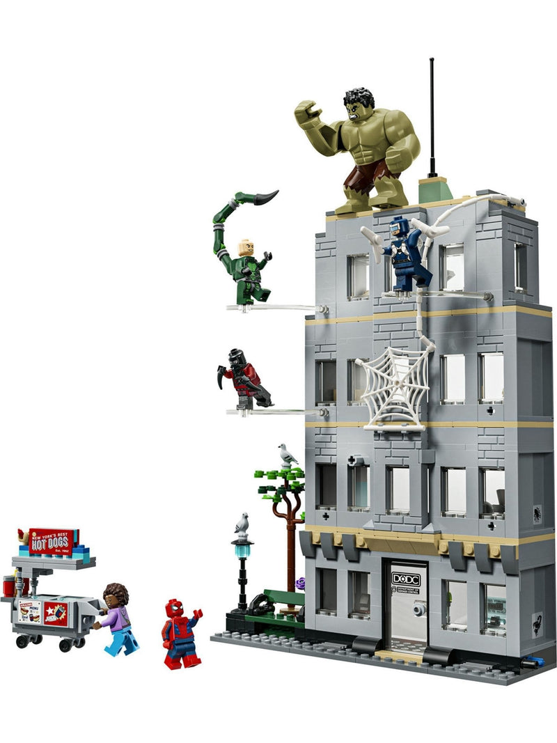 LEGO building toy Spider-Man vs. Hulk Epic Clash 76350, UK version
