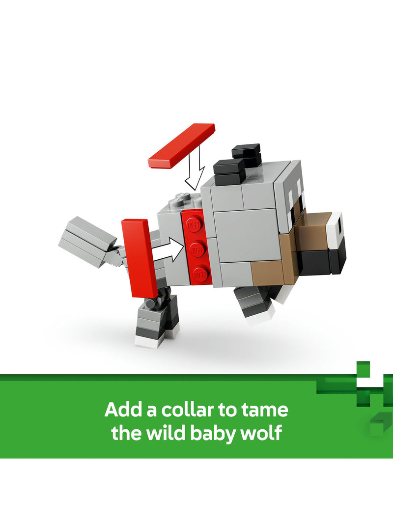 LEGO Minecraft Chicken Jockey Desert Attack building toy set - British product