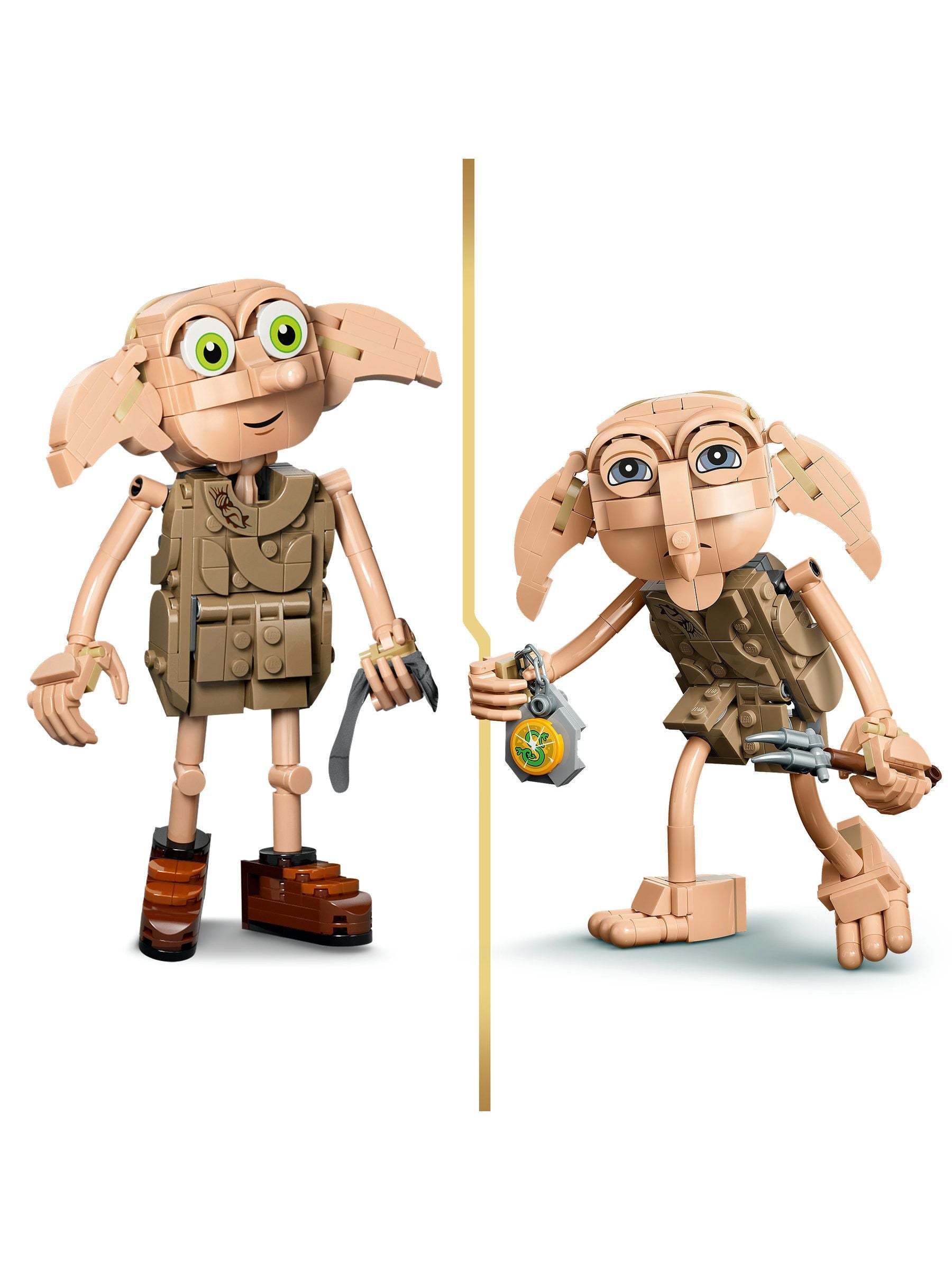 LEGO Harry Potter Dobby the Free Elf figure building set 76469 - British product