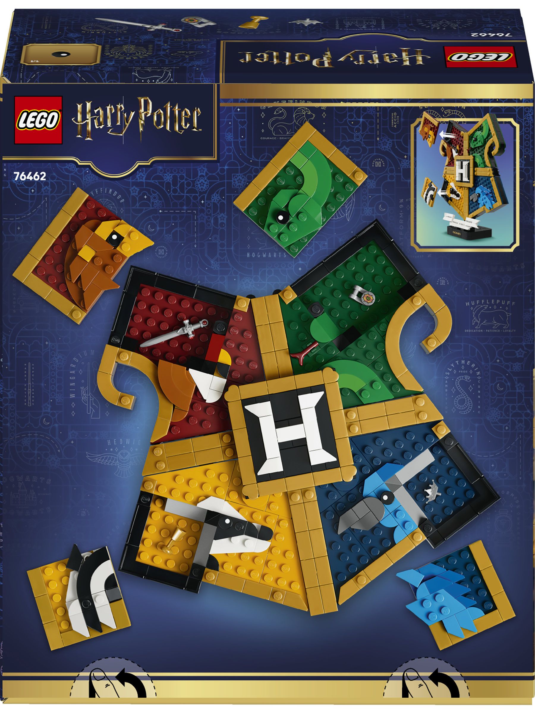 LEGO Harry Potter Hogwarts House Crest building toy (British brand)