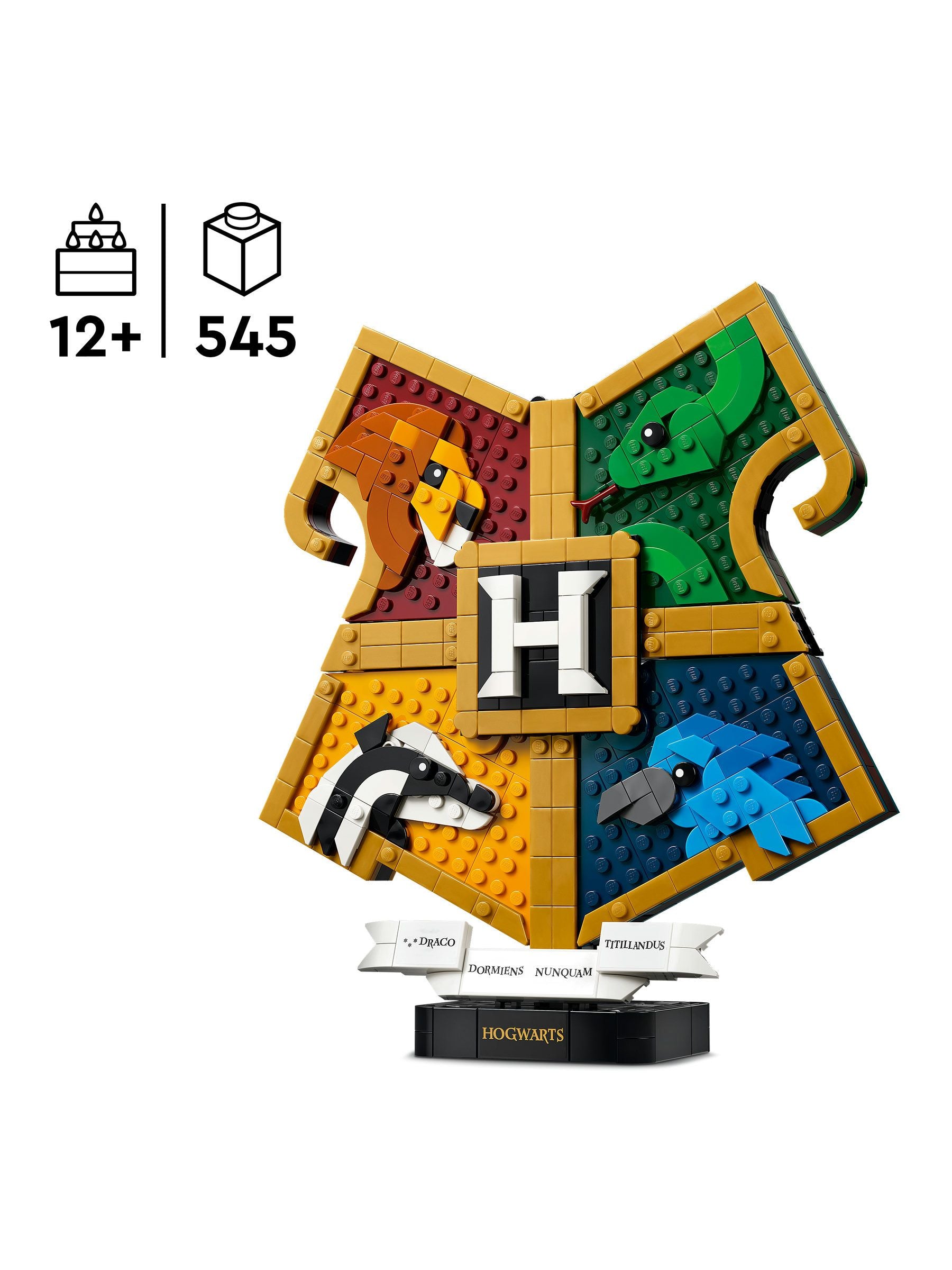LEGO Harry Potter Hogwarts House Crest building toy (British brand)