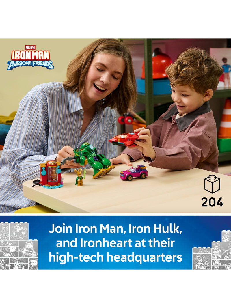 LEGO building toy Loki vs Team Iron Man 11211, imported from the UK