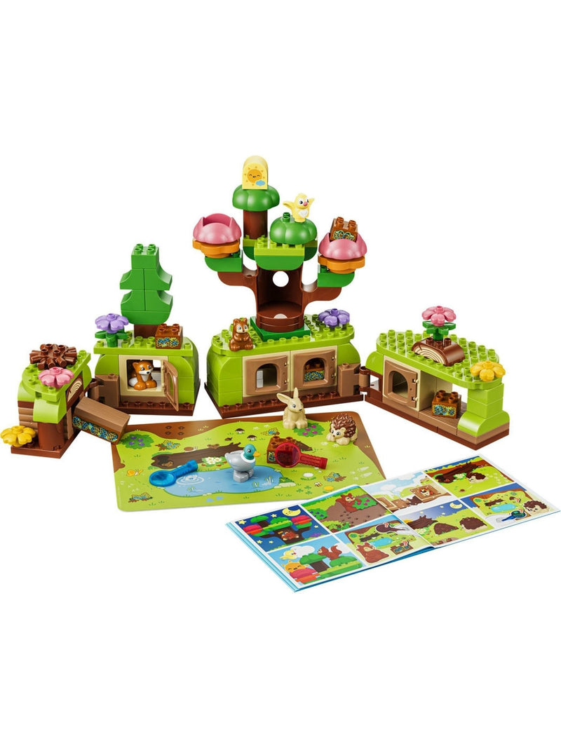 LEGO DUPLO Discovery Forest building toy with wild animals (British brand)