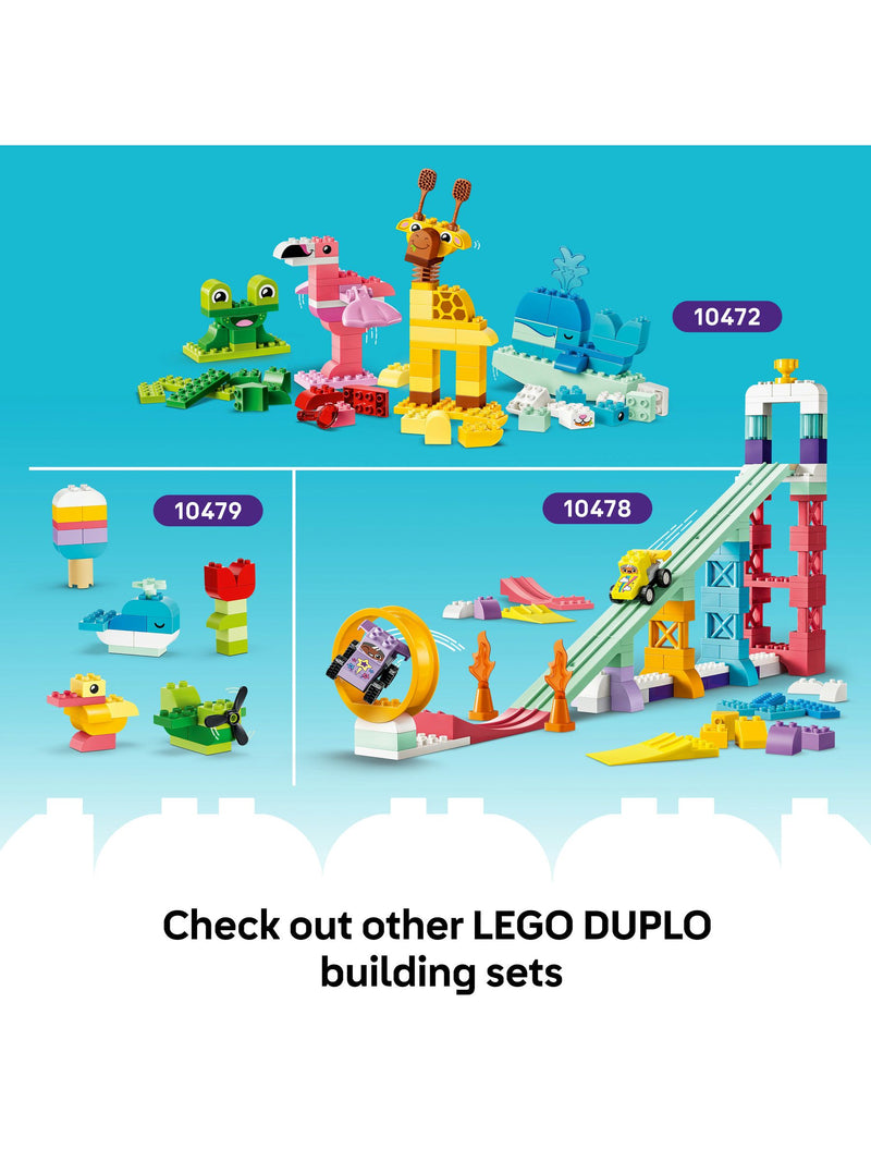 LEGO DUPLO Discovery Forest building toy with wild animals (British brand)