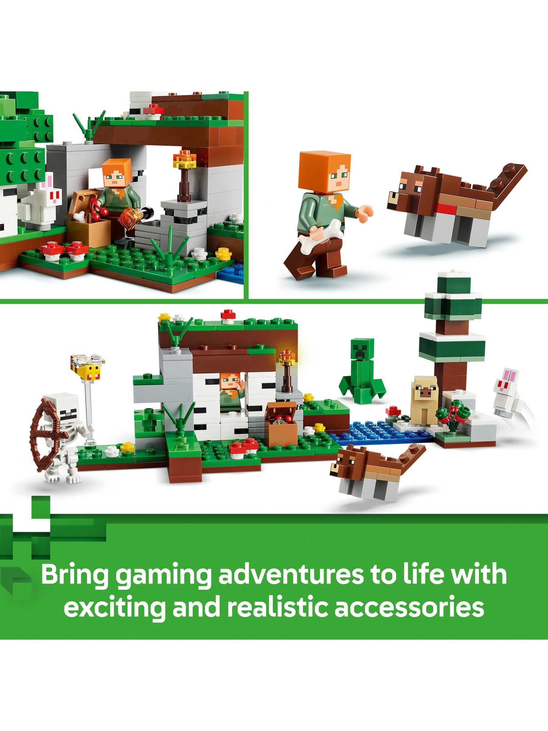 LEGO Minecraft First Night Adventure set, imported from the UK