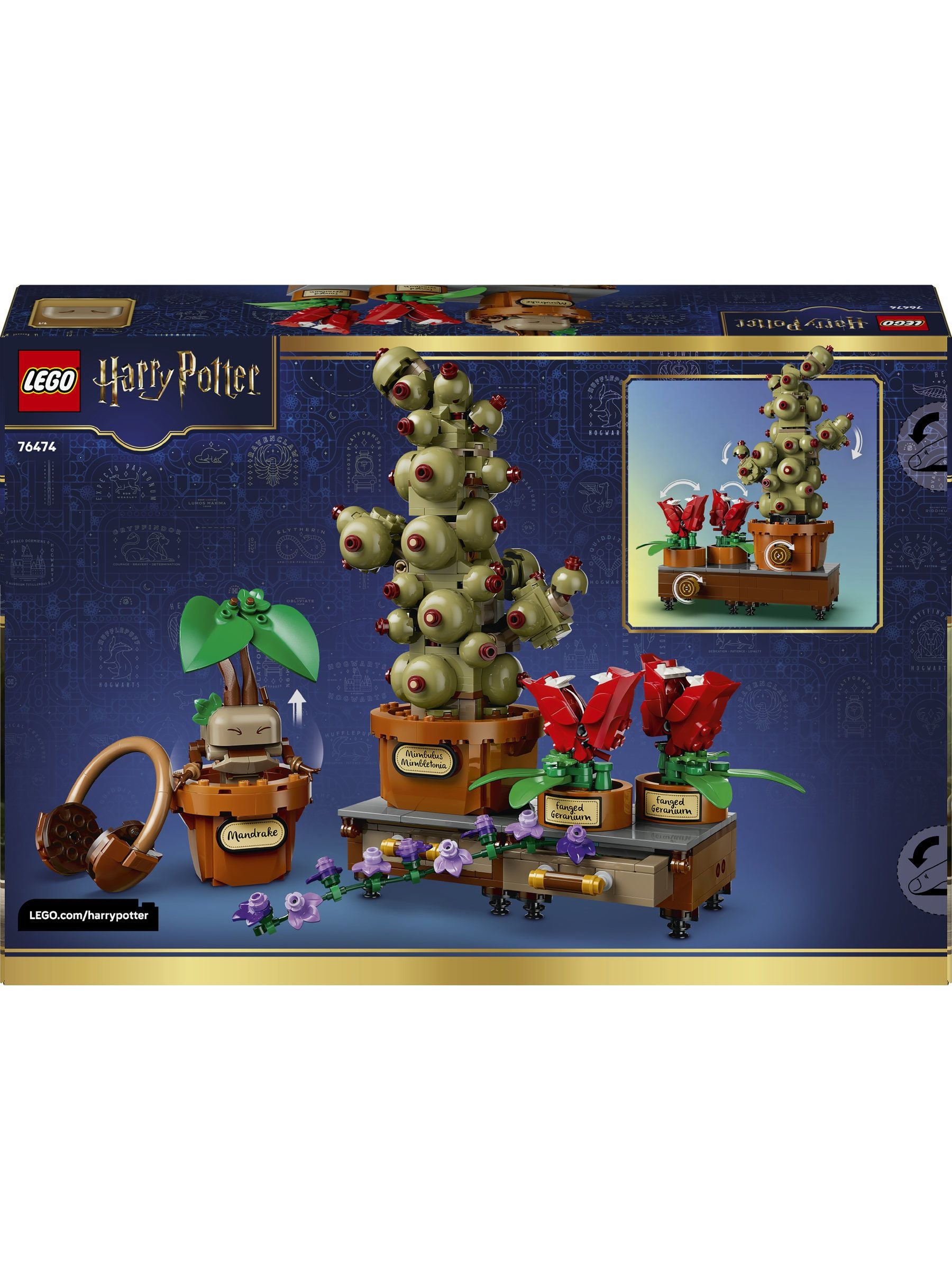 LEGO building set Harry Potter Herbology Plants - British product
