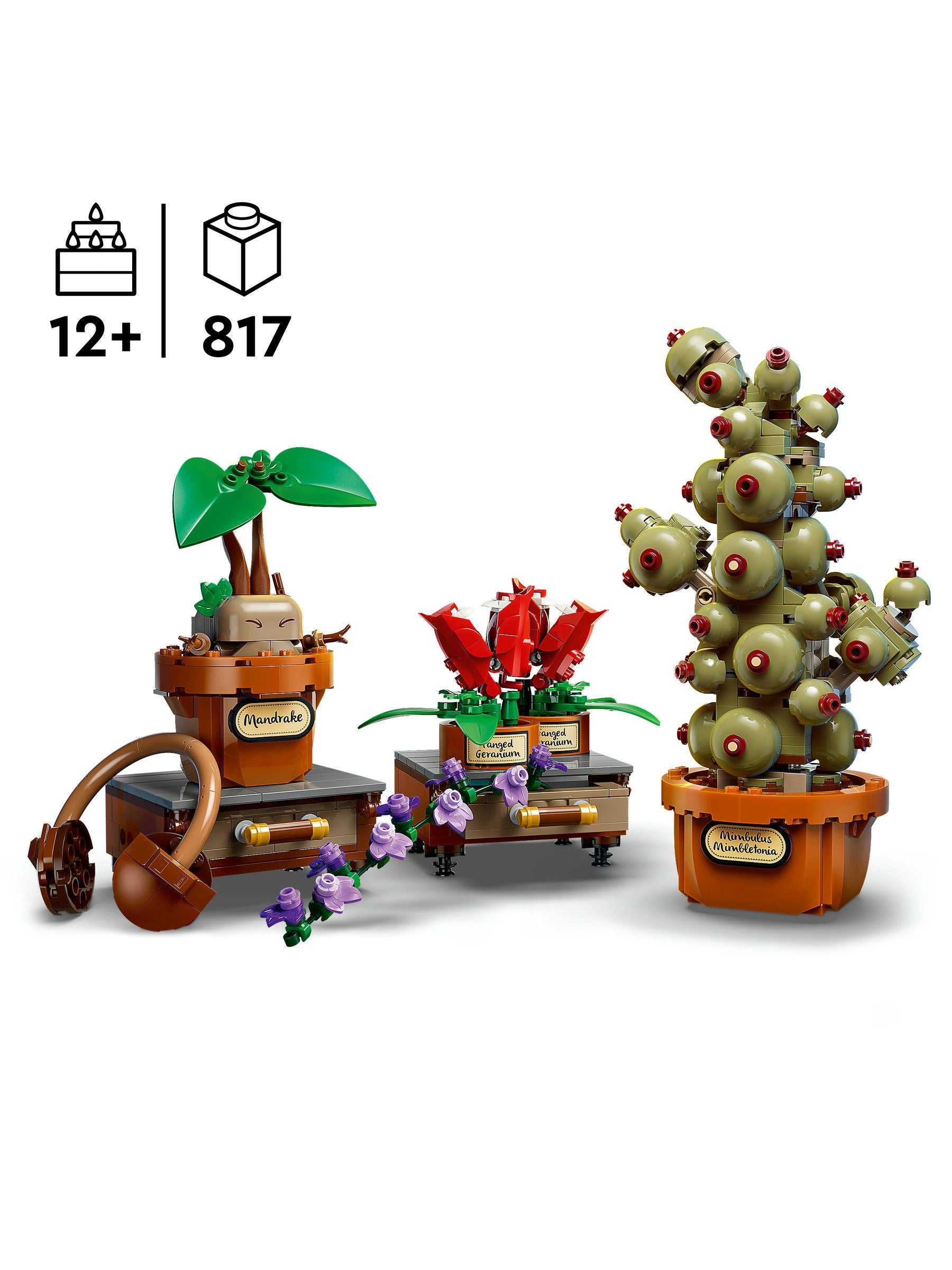 LEGO building set Harry Potter Herbology Plants - British product