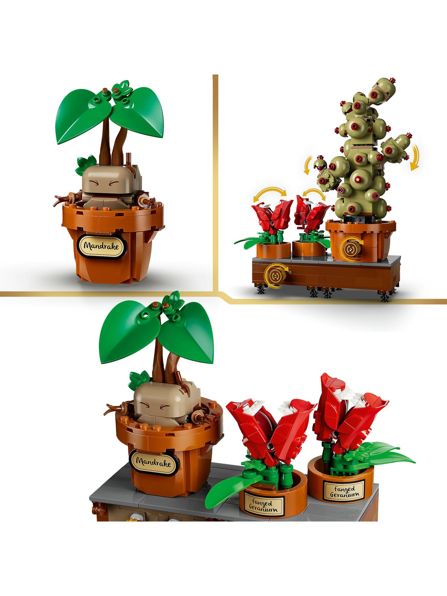 LEGO building set Harry Potter Herbology Plants - British product