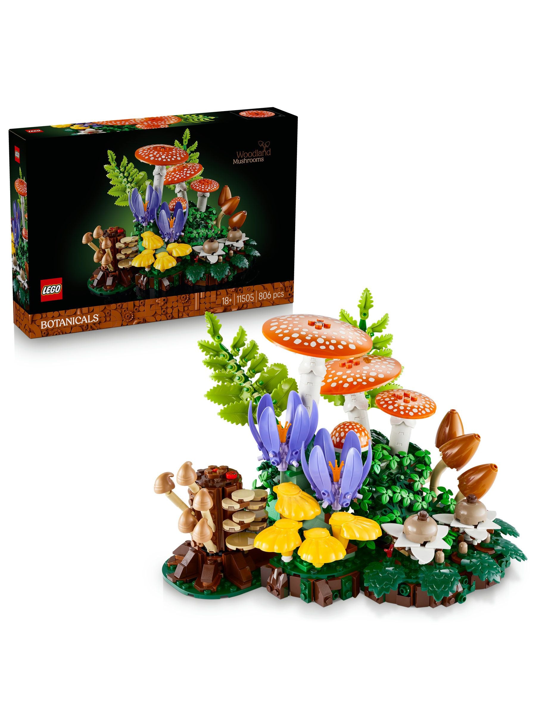 LEGO Woodland Mushrooms building set - British product