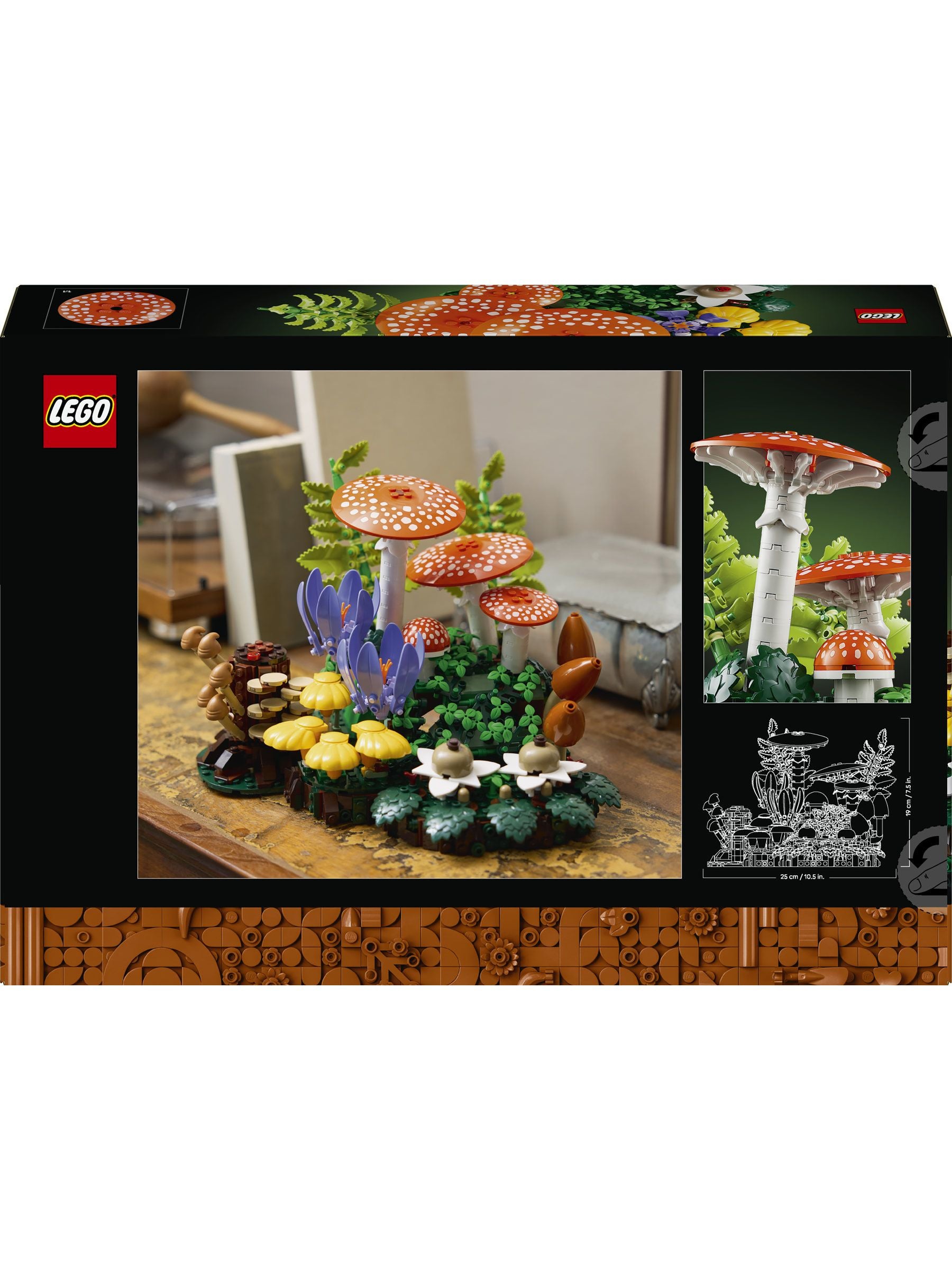 LEGO Woodland Mushrooms building set - British product