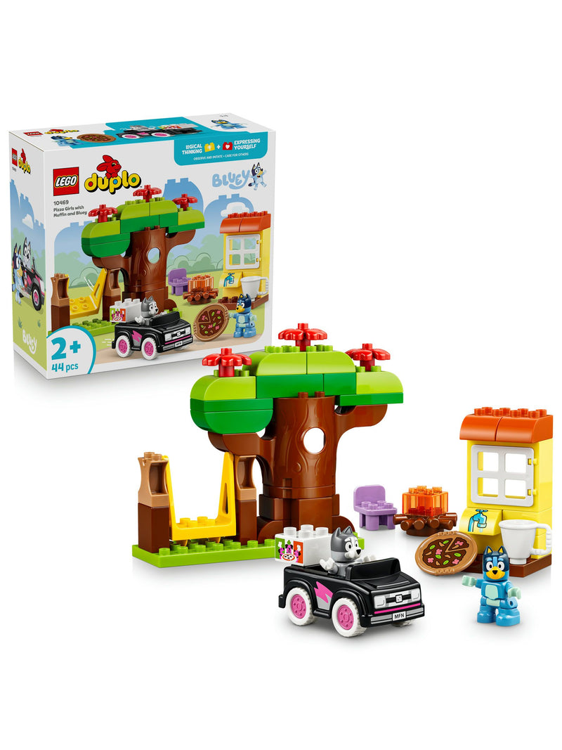 LEGO DUPLO Bluey Pizza Girls playset 10469, imported from the UK