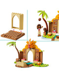 LEGO Disney Moana building set with house and boat (British brand)