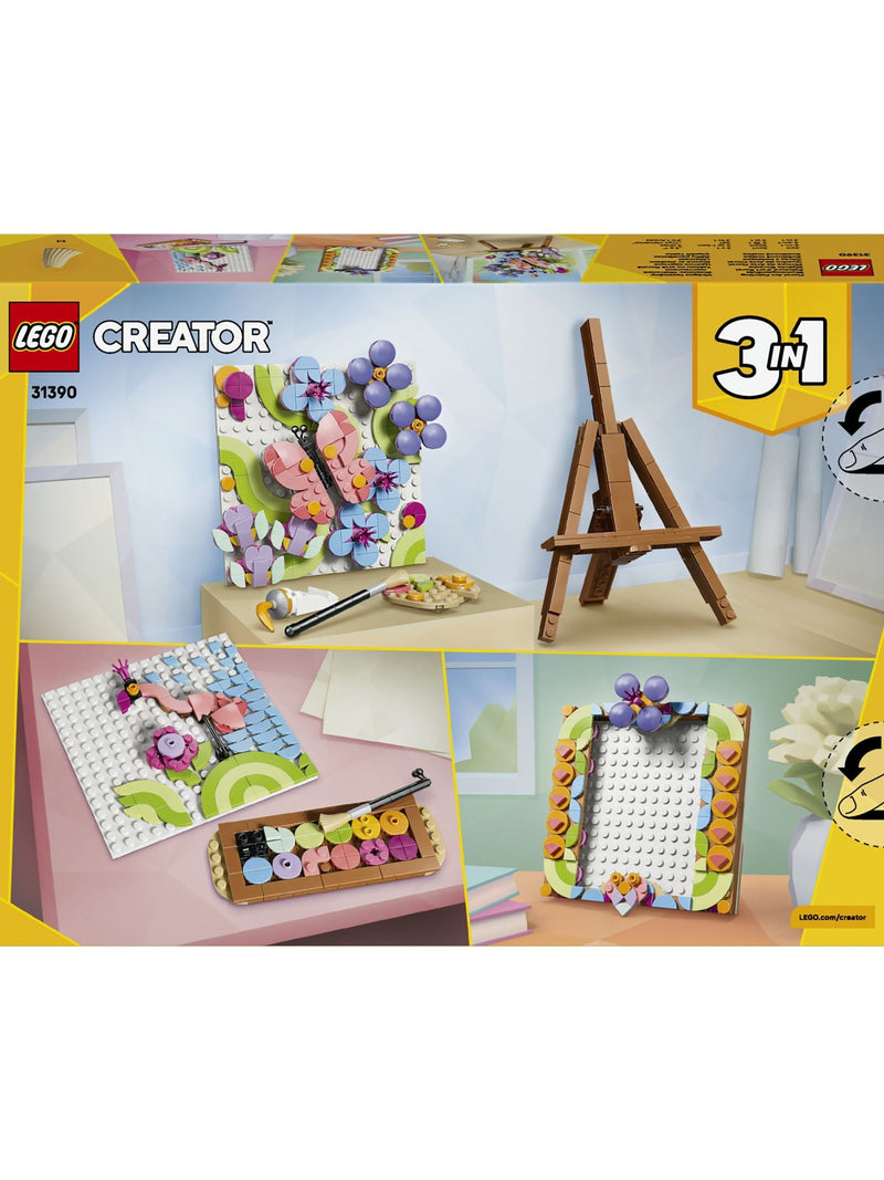 LEGO Creator 3 in 1 Floral Art Decor painting set (British brand)