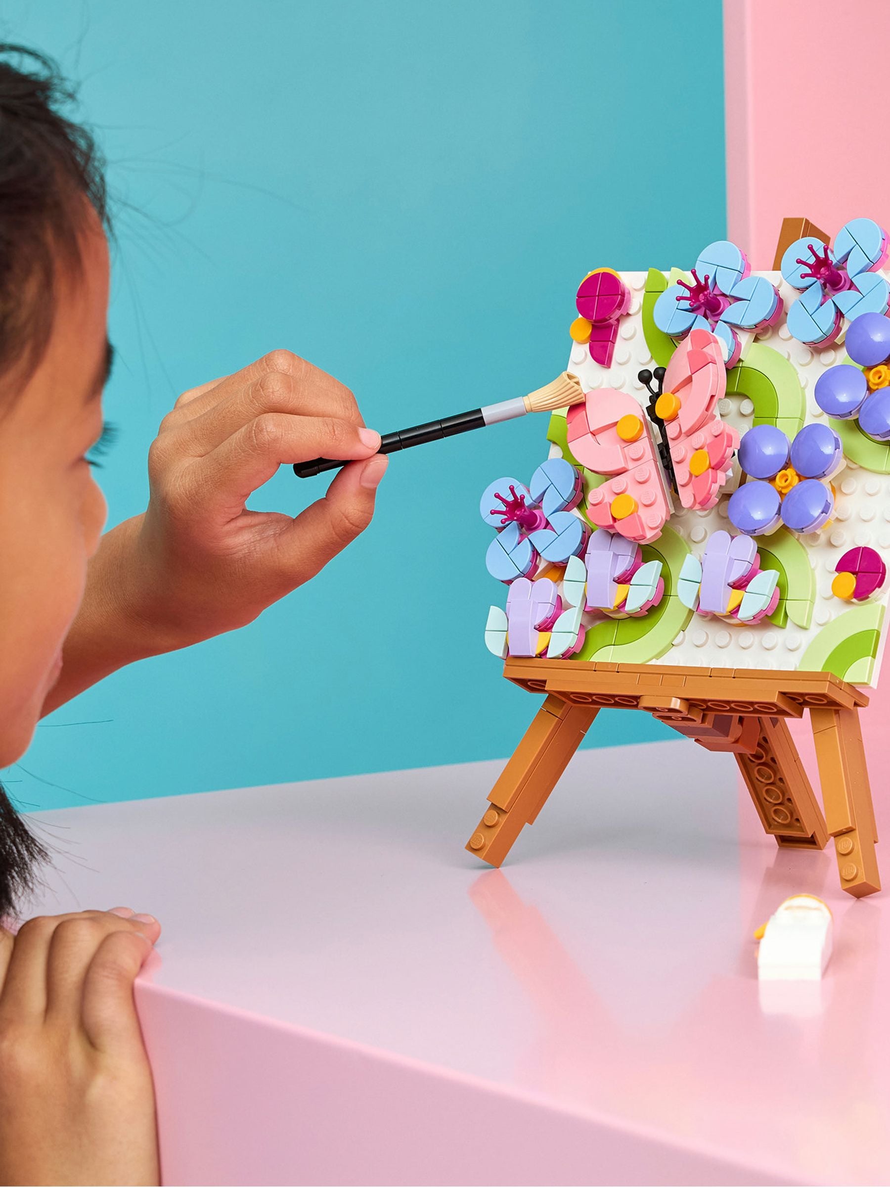 LEGO Creator 3 in 1 Floral Art Decor painting set (British brand)