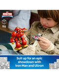 LEGO Marvel building set Iron Man and Ultron, imported from the UK