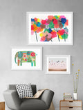 Framed Photographic Art Print of Hot Air Balloons on 210gsm Archival Paper