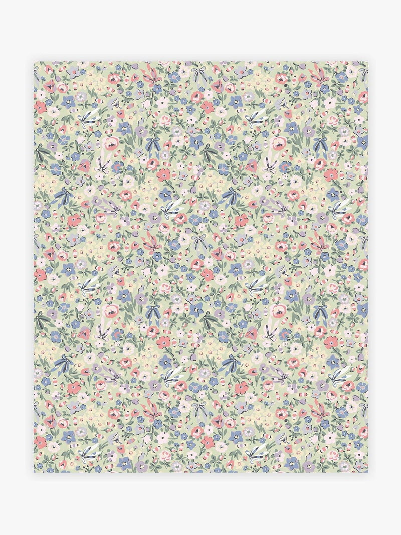 Cath Kidston Sage Harmony Ditsy wallpaper 10m, UK version