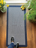 My Mat Blue Stripe Runner 67cm, imported from the UK