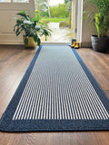 My Mat Blue Stripe Runner 67cm, imported from the UK