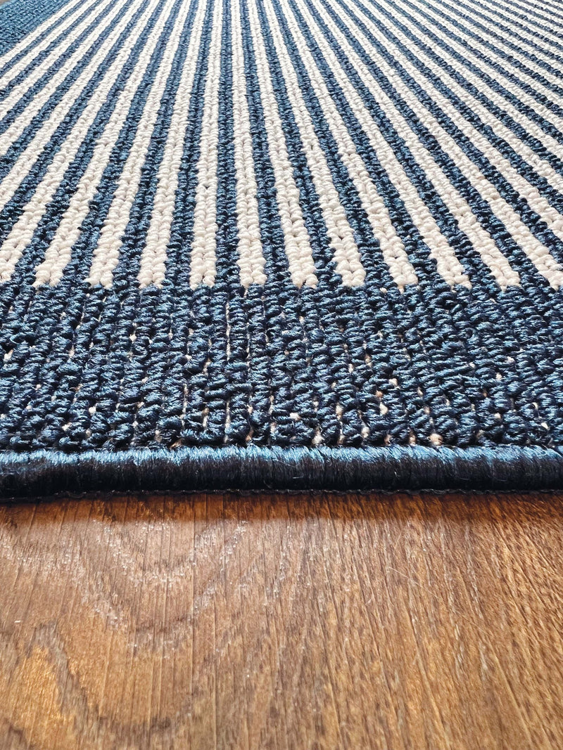 My Mat Blue Stripe Runner 67cm, imported from the UK