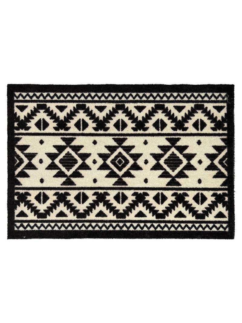 My Mat black print quick drying mat 75x50cm, UK version
