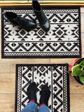 My Mat black print quick drying mat 75x50cm, UK version