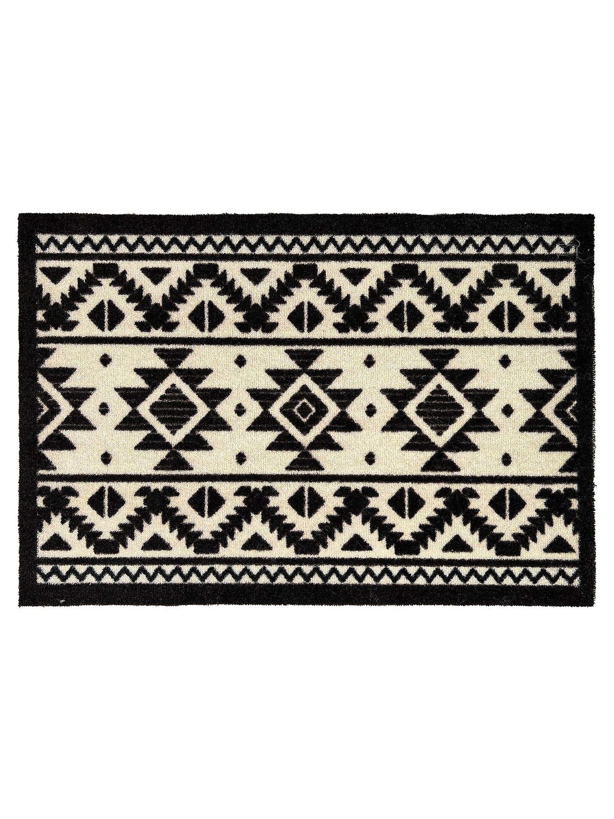My Mat black print quick drying mat 75x50cm, UK version
