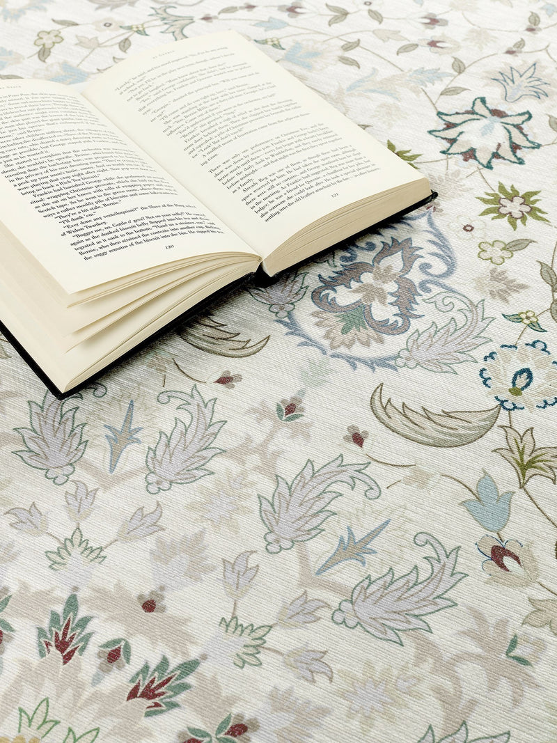 Origin Rugs washable Windsor rug in natural tones, imported from the UK