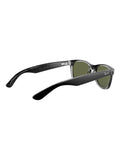 نظارات Ray-Ban New Wayfarer سوداء بحواف شفافة - منتج بريطاني