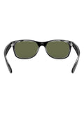 نظارات Ray-Ban New Wayfarer سوداء بحواف شفافة - منتج بريطاني
