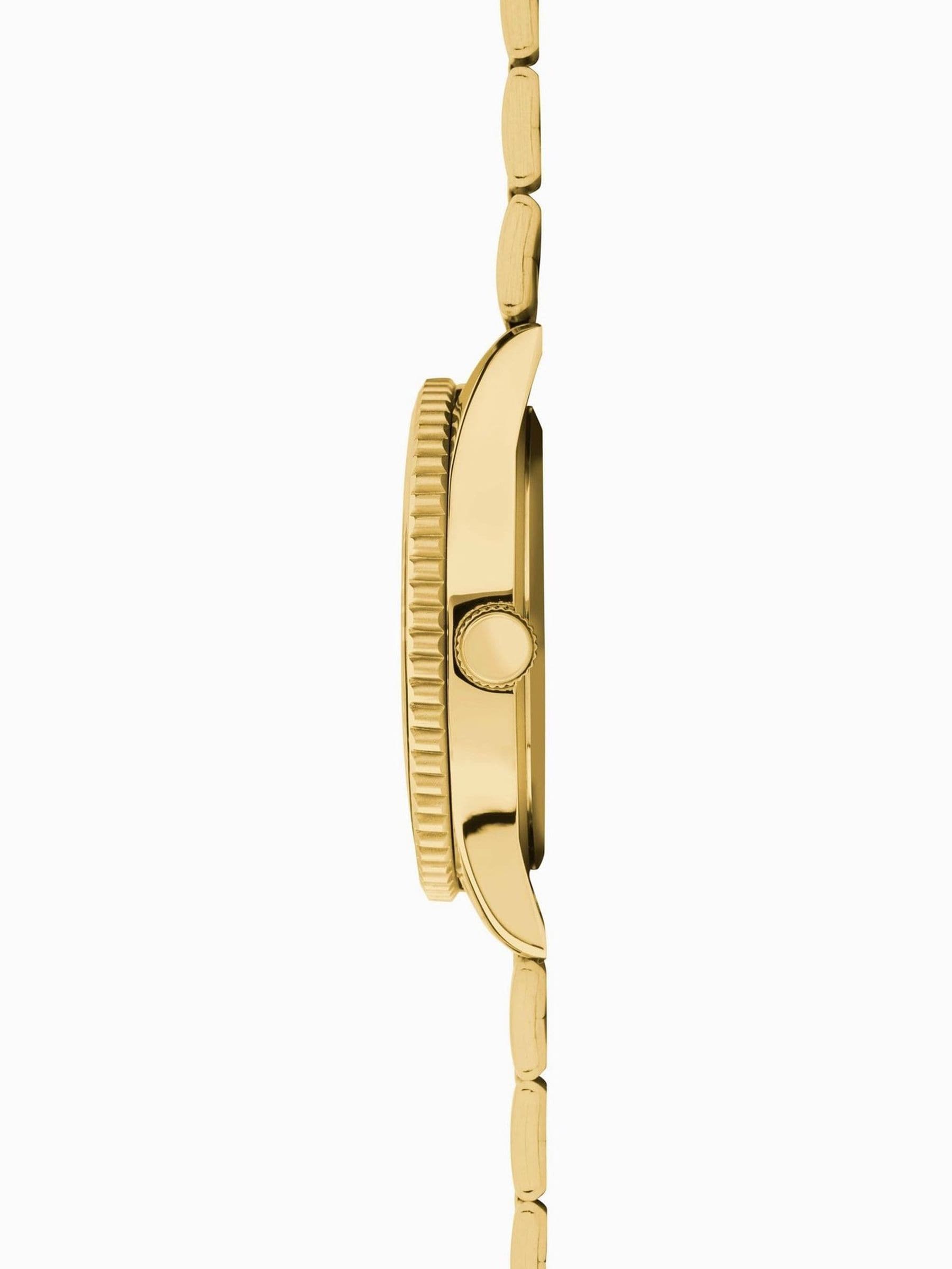 Sekonda gold tone analogue watch 43mm (British brand)