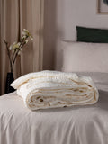 Yard Eucalyptus Green Lark Muslin Crinkle 100% Cotton Throw 130cm x 180cm