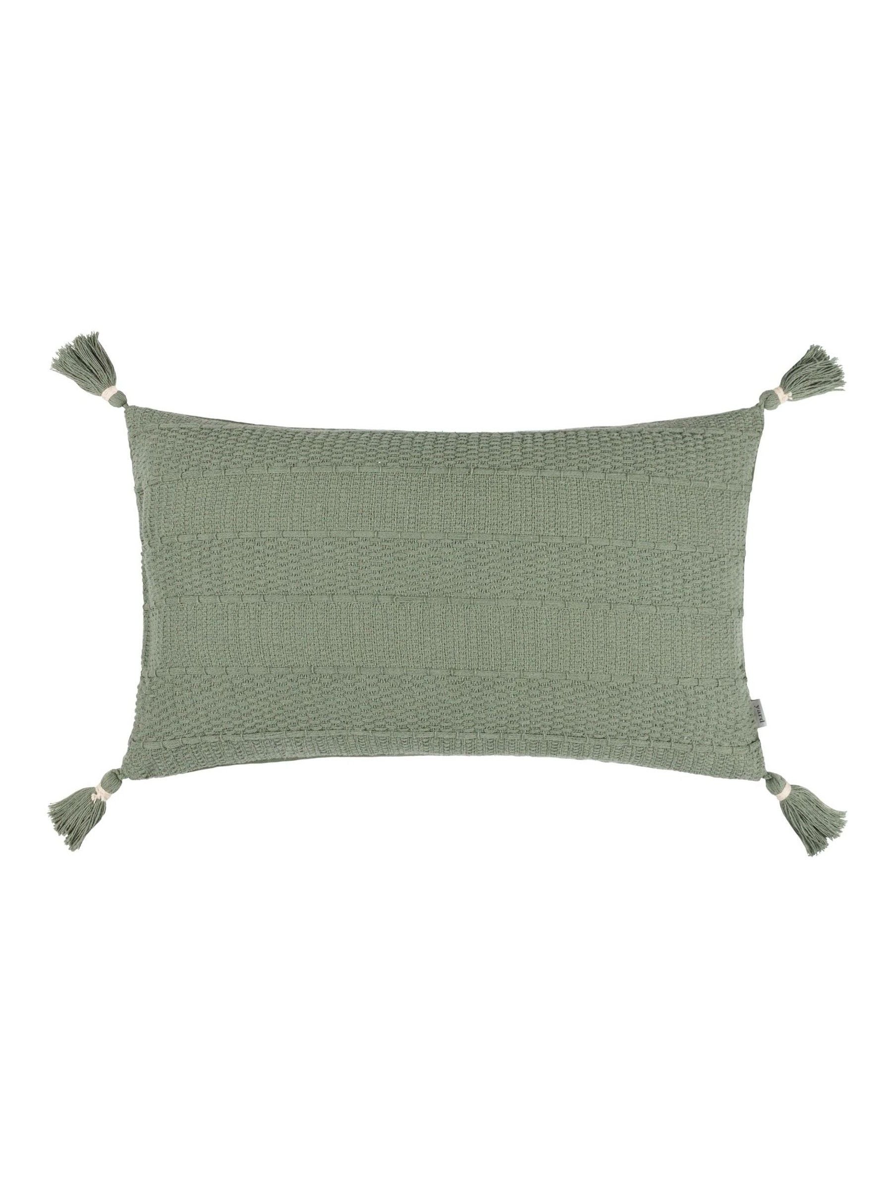 Yard eucalyptus green Caliche cushion - British product